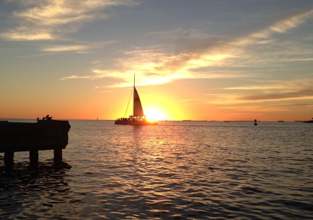 Sailboat KW sunset